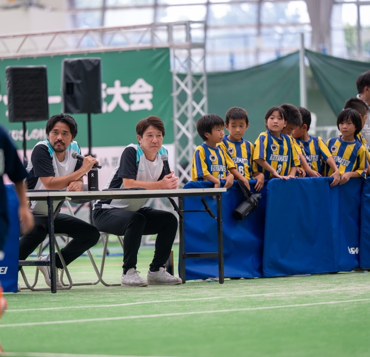 サッカー交流大会の様子